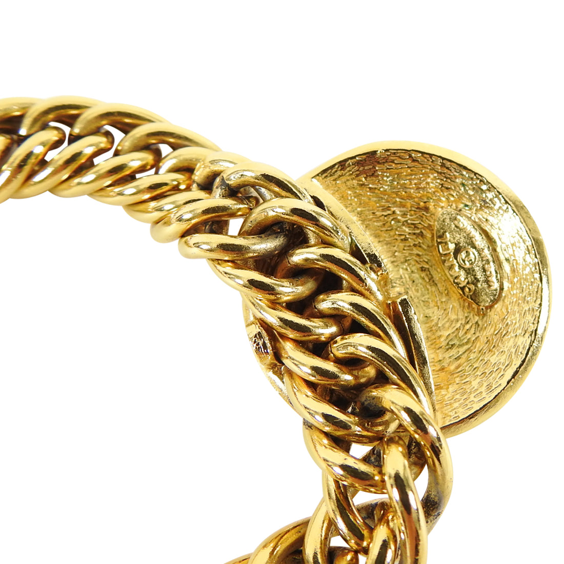 Chanel Vintage 1990's 31 Rue Cambon Medallion Chain Necklace