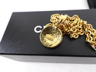 Chanel Vintage 1994 CC Medallion Chain Necklace