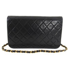 Chanel Vintage 1996 Black Quilt Chain Strap Shoulder Bag
