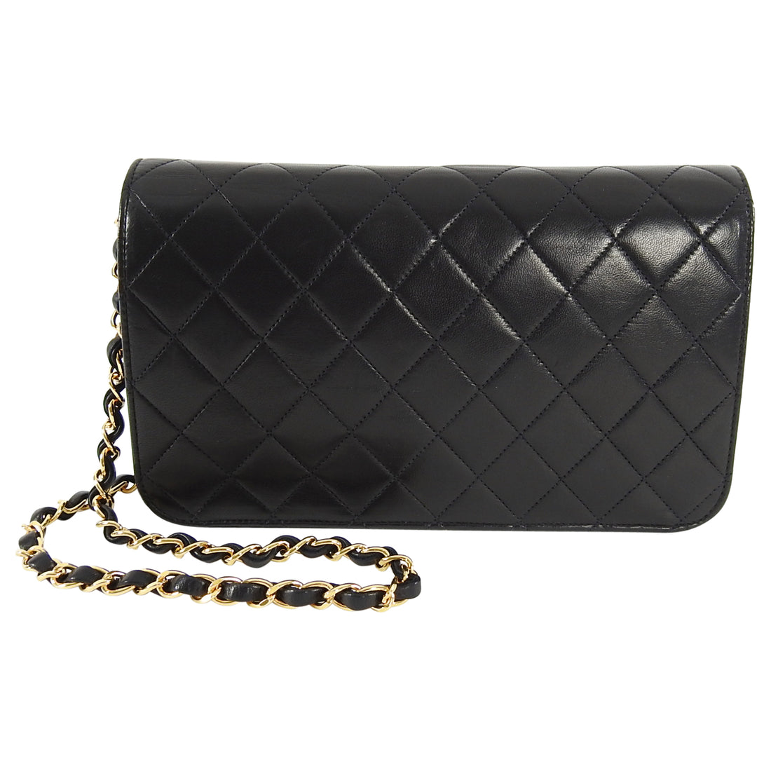 Chanel 1994 Vintage Black Tortoise Resin Medium Classic Flap Bag Lambs –  Boutique Patina