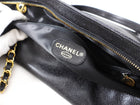 Chanel Vintage 1994-96 XL Black Caviar CC Tote Bag