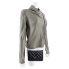 Chanel Black Lambskin Classic Wallet on Chain SHW