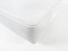 Chanel Vintage 1994 White Caviar Large CC Shoulder Tote Bag