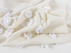 Chanel Ivory Cashmere Blend Pullover with Floral Applique - FR38 / M