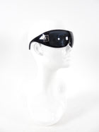 Chanel 5086 Vintage Early 2000's Large Oversized Shield Wrap Sunglasses