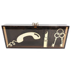 Charlotte Olympia Acrylic Resin Evening Clutch Box Bag