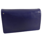 Chloe Navy Gabrielle Clutch Navy Leather and Suede
