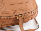 Chloe Tan Leather Large Marcie Two-Way Shoulder Bag