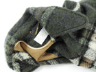 Chloe Dark Green Check Blanket Coat Shacket -  XS / S