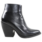 Chloe Black Leather Rylee Ankle Boot - 37