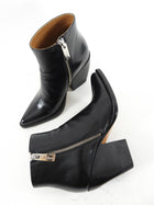 Chloe Black Leather Rylee Ankle Boot - 37