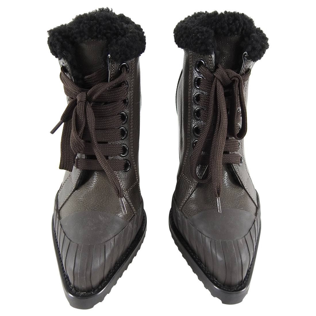Chloe rylee shearling boots Clearance