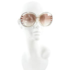 Chloe Large Oversized Round Sunglasses with Enamel Detail CE 169S