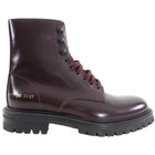 Common Projects Burgundy Leather Ankle Boots - EU37