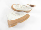 Converse Ivory Leather Rubber Sole Cold Fusion Boot - 7
