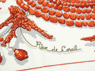 Hermes Reve de Corail Silk Twill 90cm Scarf in Box