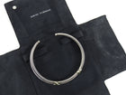 David Yurman Sterling Double Cable 14k Gold X Choker Necklace