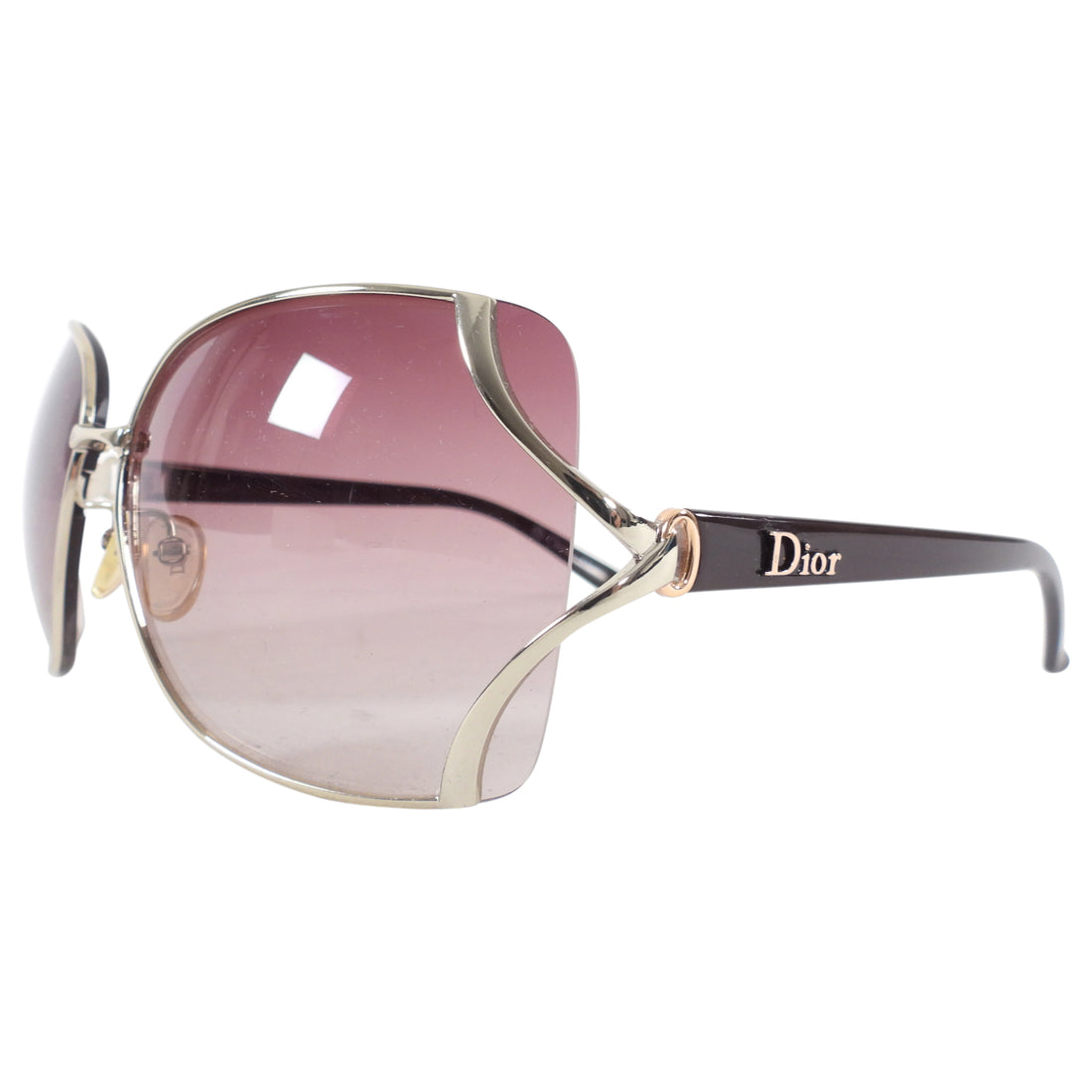 Dior BellaDior Rose Tint Oversized Sunglasses SAPS2