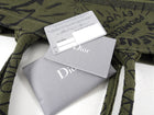 Christian Dior Dark Green Limited Edition Exclusive Book Tote Bag