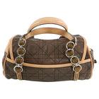 Christian Dior Brown Leather Romantique Small Bag