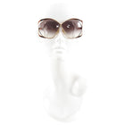 Christian Dior Vintage 1980's Oversized 2056 Butterfly Sunglasses - Brown