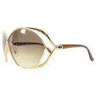 Christian Dior Vintage 1980's Oversized 2056 Butterfly Sunglasses
