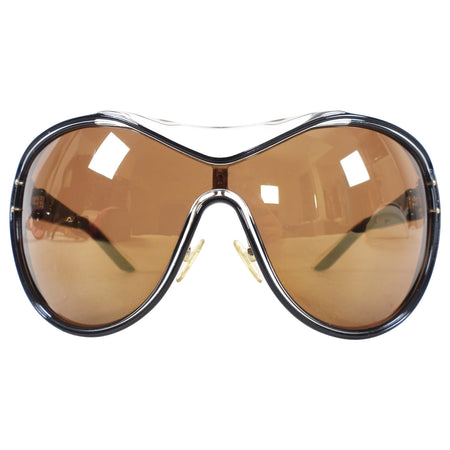 Dior Large Oversized Shield Wrap Sunglasses DiorStriking