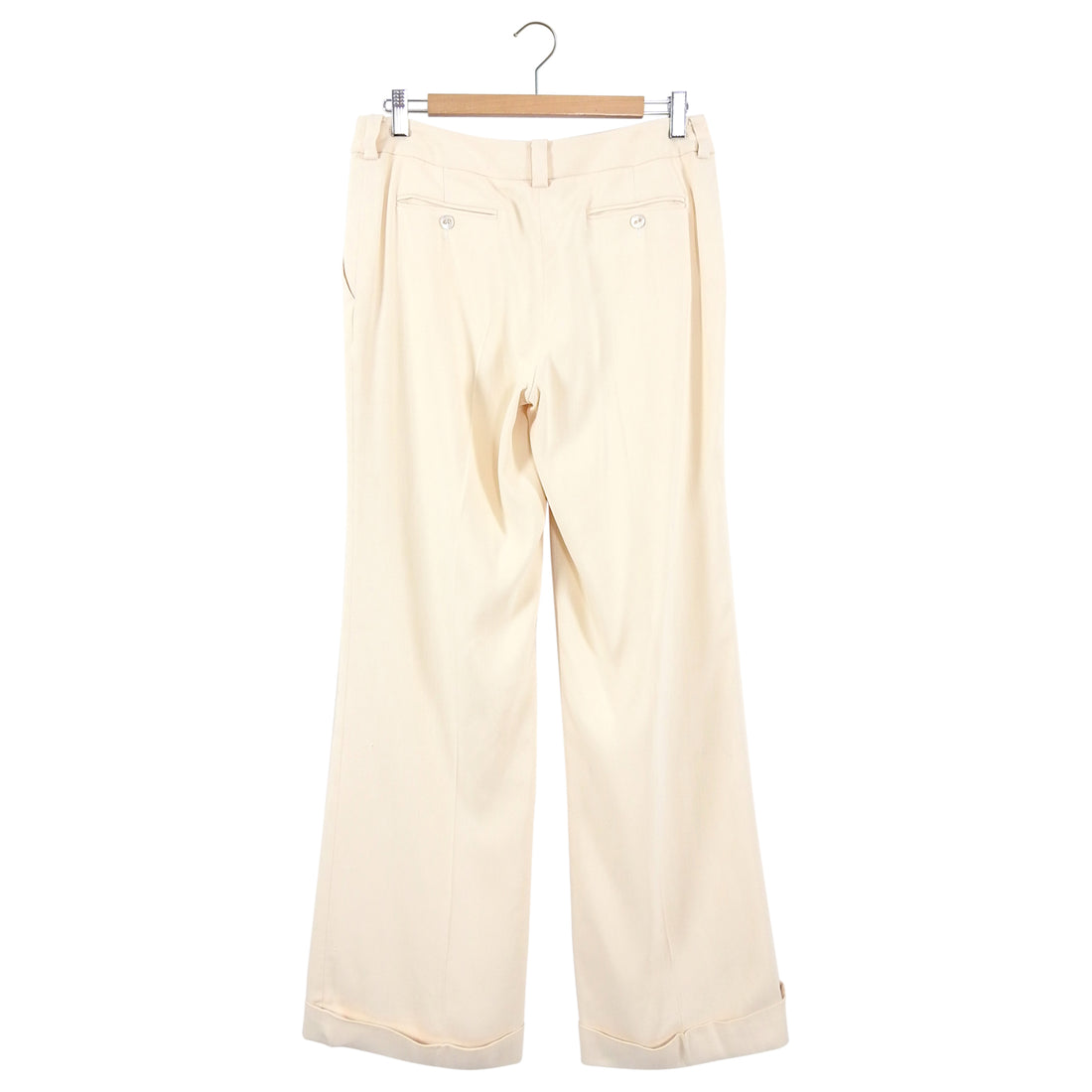 VTG Christian Dior Monsieur 40 x 36 USA Tailored Relaxed Beige Pants  Trousers