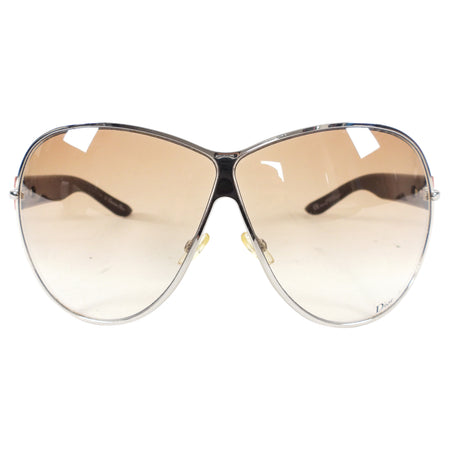 Dior Vintage Early 2000's Flight Aviator Wrap Sunglasses 