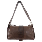 Christian Dior Galliano 2006 Brown Leather Flight Shoulder Bag