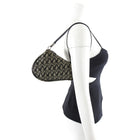 Christian Dior Monogram Oblique Canvas Mini Saddle Bag