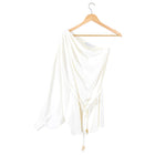Christian Dior Ivory One Sleeve Short Mini Dress - FR36 / IT40 / USA 4