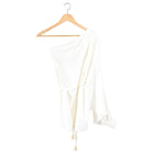 Christian Dior Ivory One Sleeve Short Mini Dress - FR36 / IT40 / USA 4