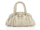 Dior Vintage My Dior Light Grey Python Bag