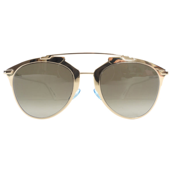 Dior Reflected Gold Sunglasses with White Arms – I MISS YOU VINTAGE