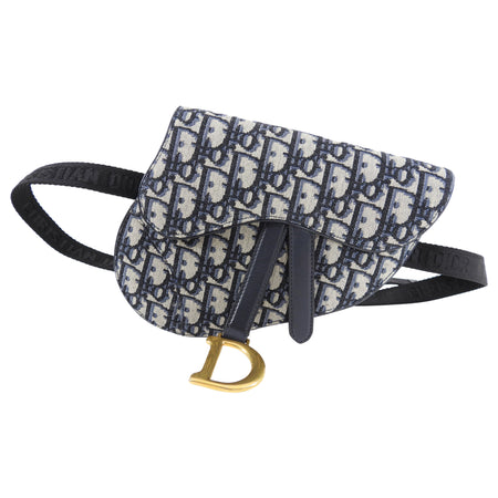 Dior Oblique Monogram Saddle Belt Bag