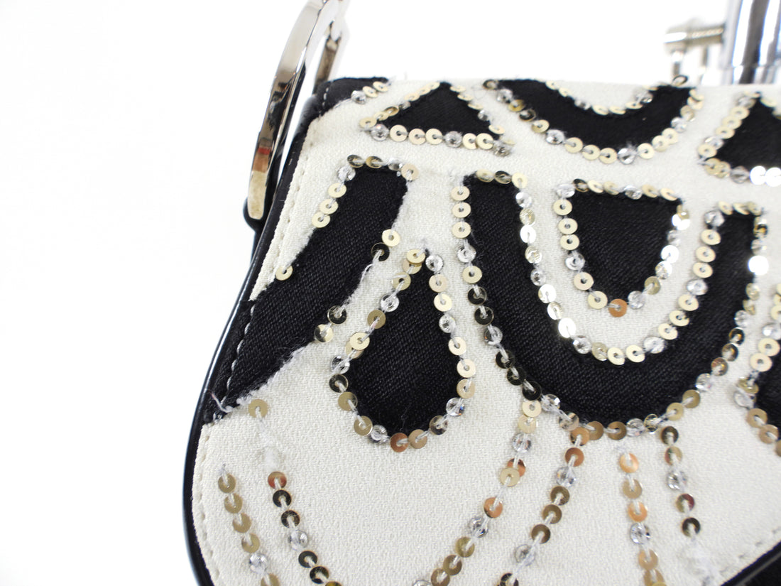 Christian Dior John Galliano Limited Edition Sequin Saddle Bag – I MISS YOU  VINTAGE