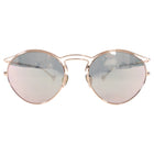 Dior Rosegold Round Wire Frame Origins 1 Sunglasses 