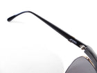 Dior Vintage 1980's Black and Gold Sunglasses 2555