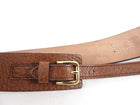 Dolce &  Gabbana Vintage Brown Leather Belt - 29 - 31 - 33