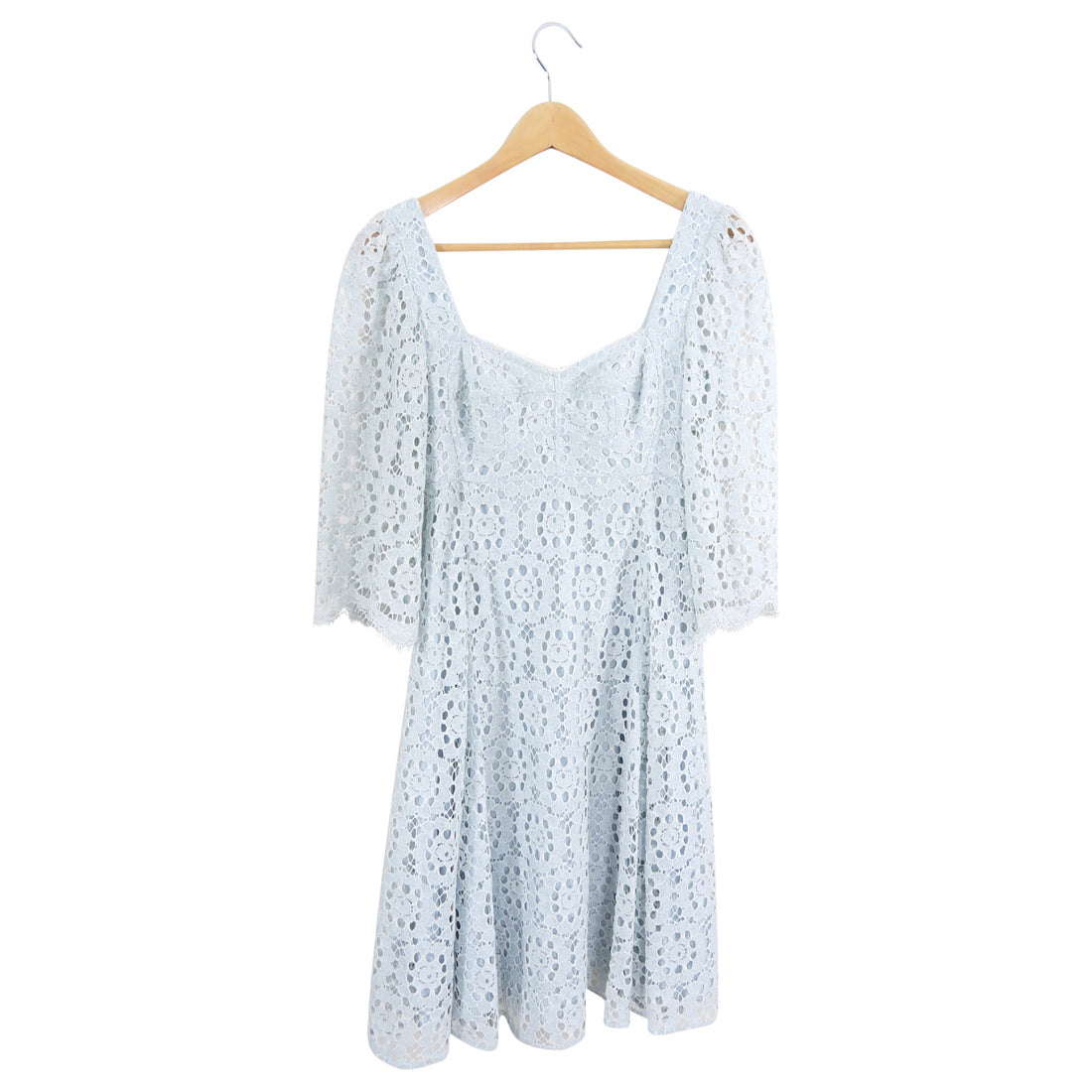 Dolce & Gabbana Light Blue Lace Dress - IT36 / USA 0 / XS I MISS YOU VINTAGE Dolce & Gabbana Light Blue Lace Dress - IT36 / USA 0 / XS I MISS YOU VINTAGE
