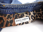 Dolce & Gabbana Denim Jacket with Leopard Pattern Lining - IT42 / 6