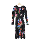 Dolce & Gabbana Floral Long Dress with Ruffle Hem - 38 / 2