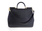 Dolce & Gabbana Black Large Miss Sicily Bag