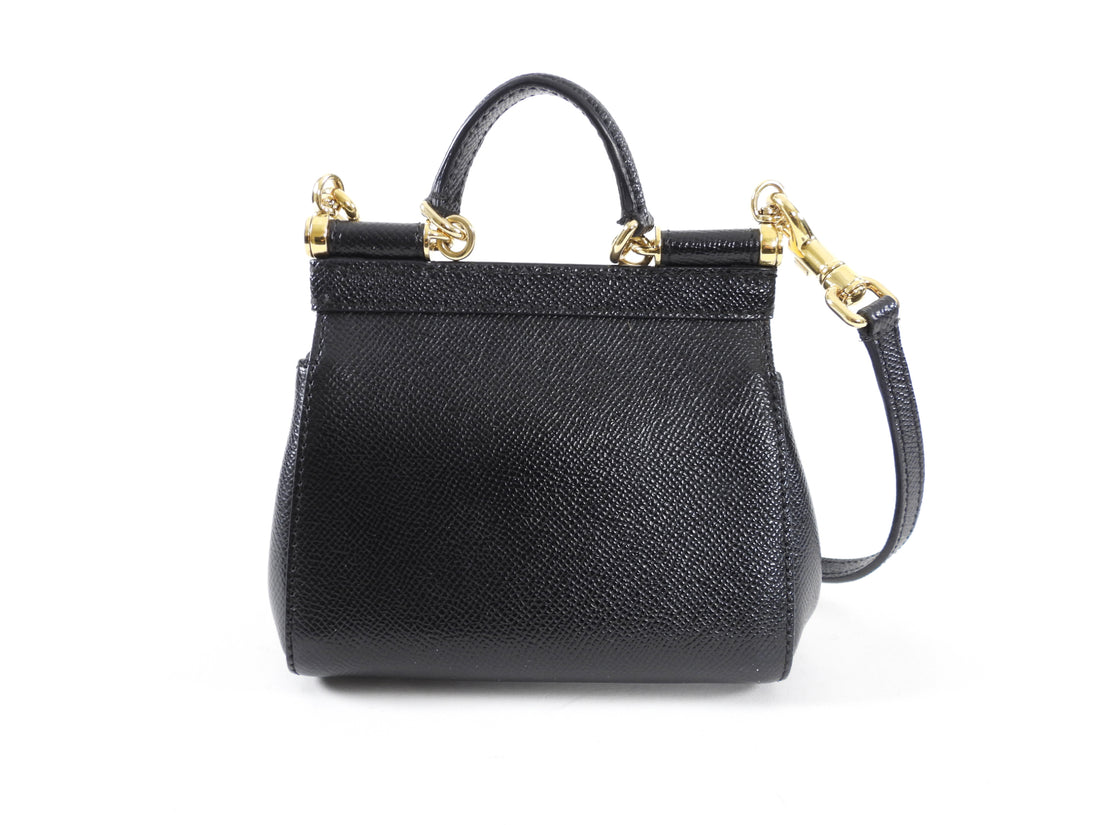 Dolce & Gabbana Miss Sicily Micro Mini Crossbody Bag