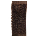Donna Karan Collection Brown Raccoon Fur Wrap Shawl Scarf