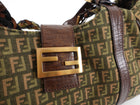 Fendi Zucca Monogram Canvas Shoulder Bag