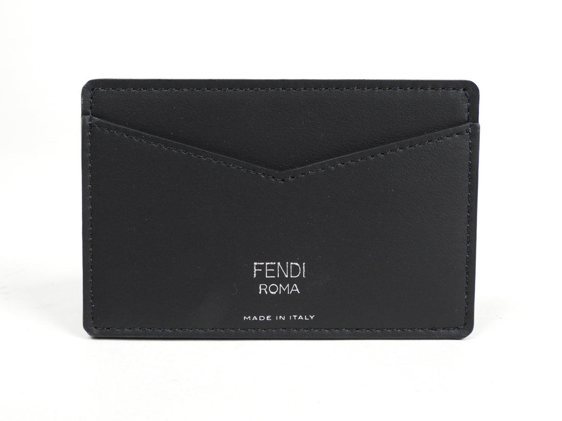 Fendi Monogram Zucca FF Logo Cardholder