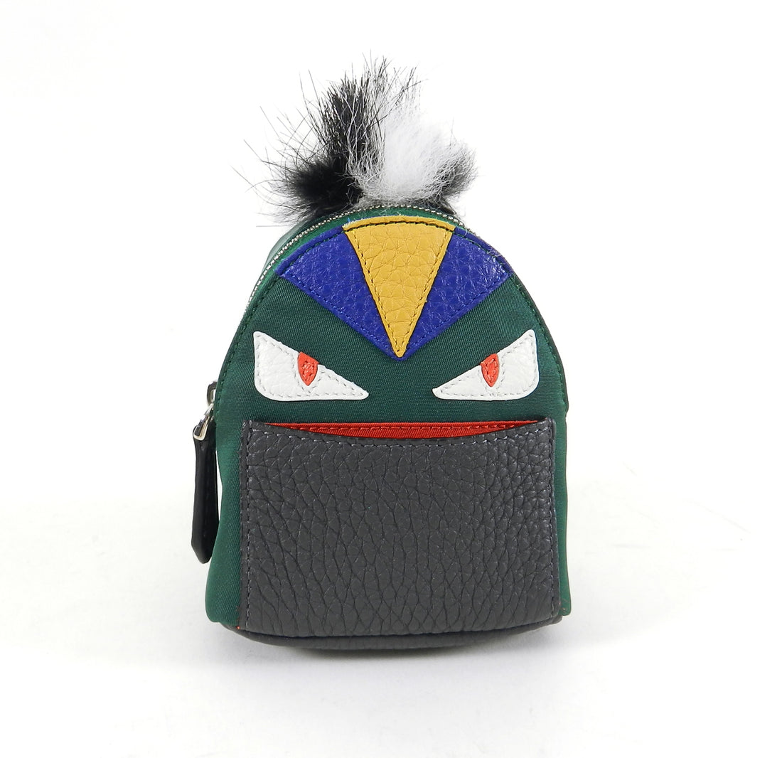 fendi mini monster plush backpack Fendi Fall 2015 micro monster backpack bag bug charm – I MISS YOU VINTAGE