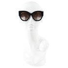 Fendi Black Sunglasses with Color Block Arms FF 0264
